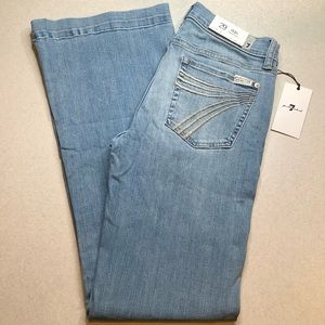 7 For All Mankind Jeans 29X32 Dojo Tailorless Victoria! NWT!